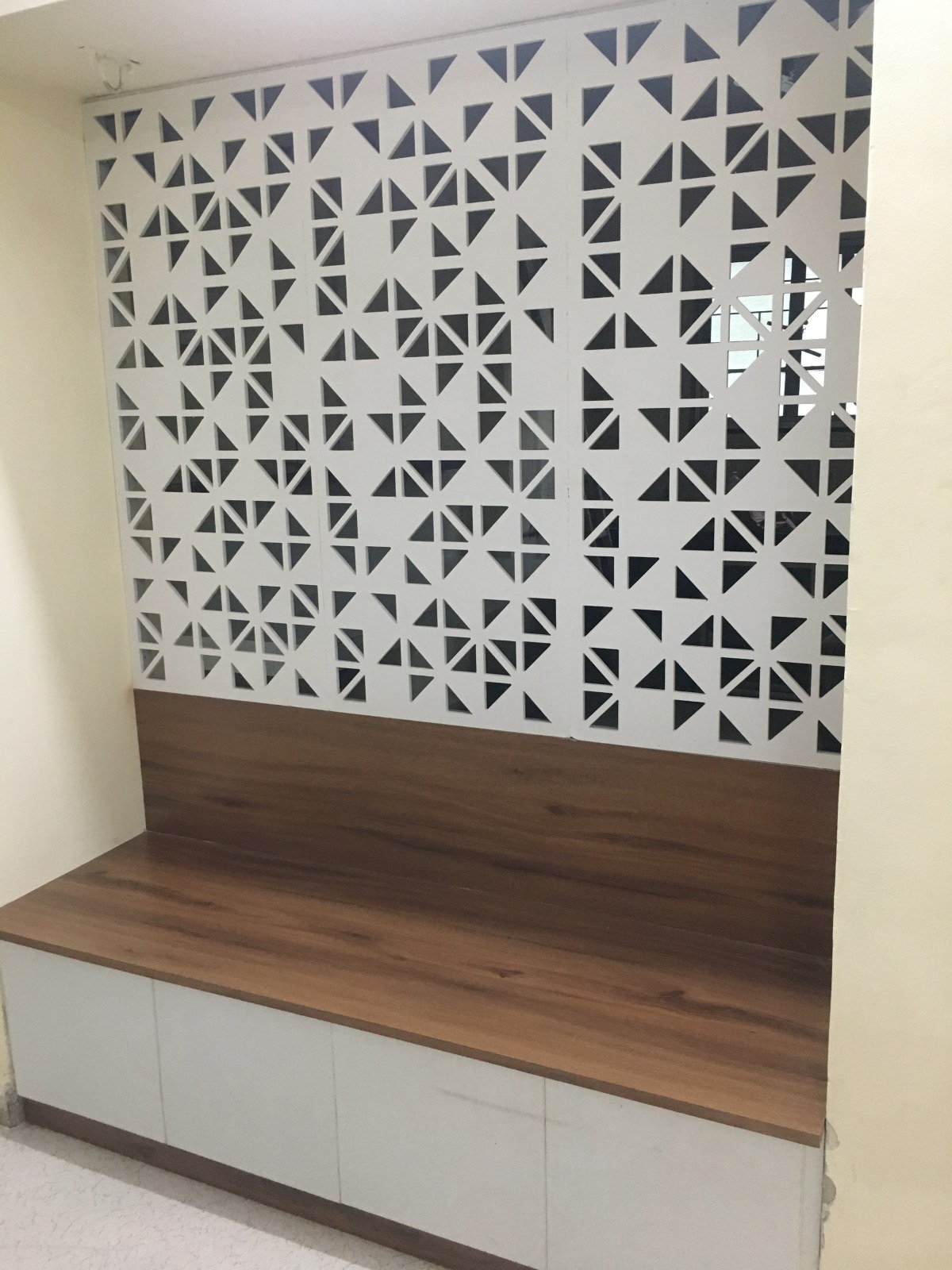 Waiting area at the Pune office